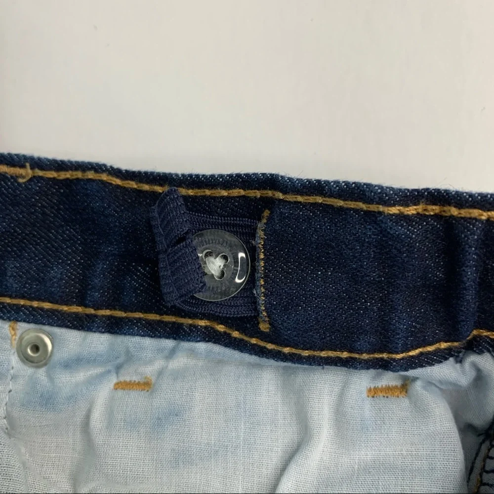Old Navy Jeans Blue Dark Wash Skinny Built-In Flex High Rise Girls Jeans 16